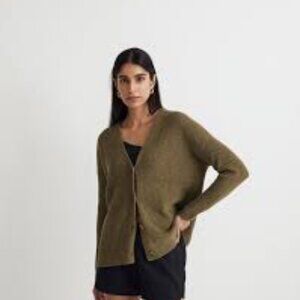 J. Crew women’s Forest Green Cardigan